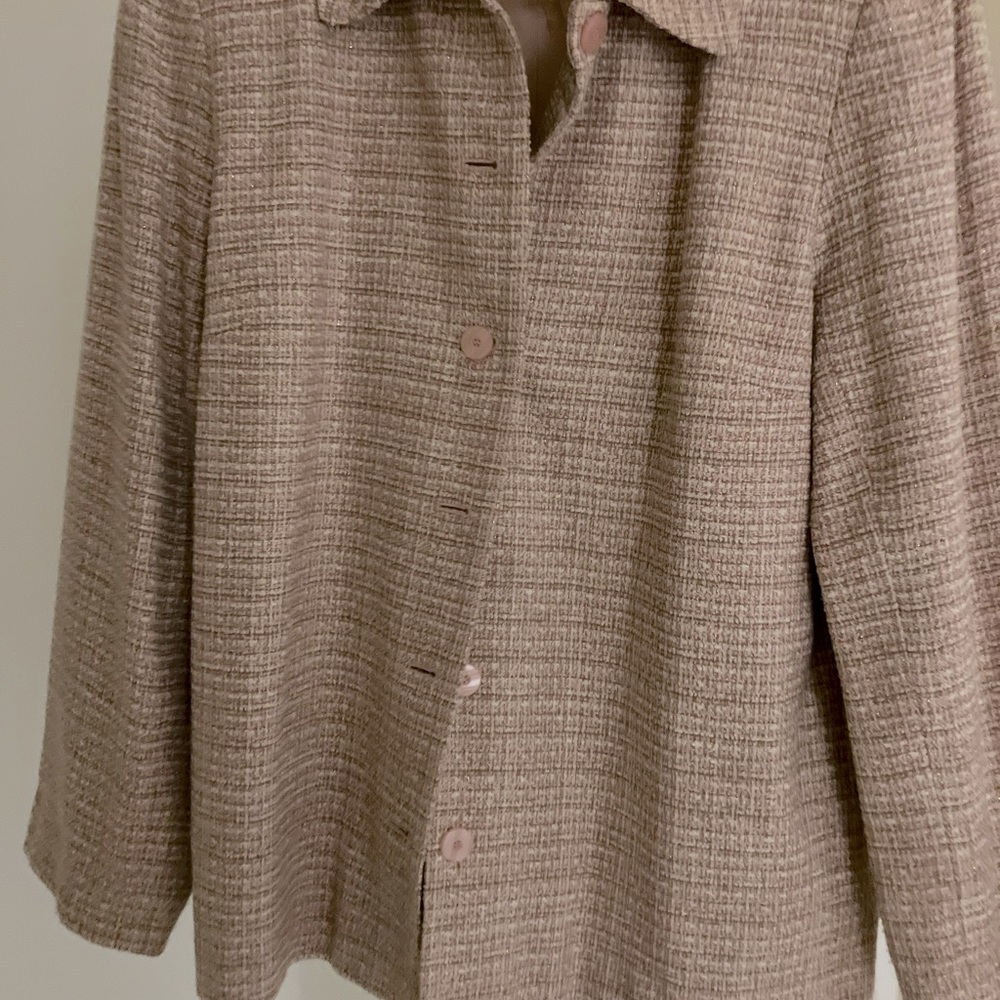 Alfred Dunner preowned tweed jacket
